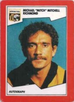 1989 Scanlens VFL #114 Michael Mitchell Front